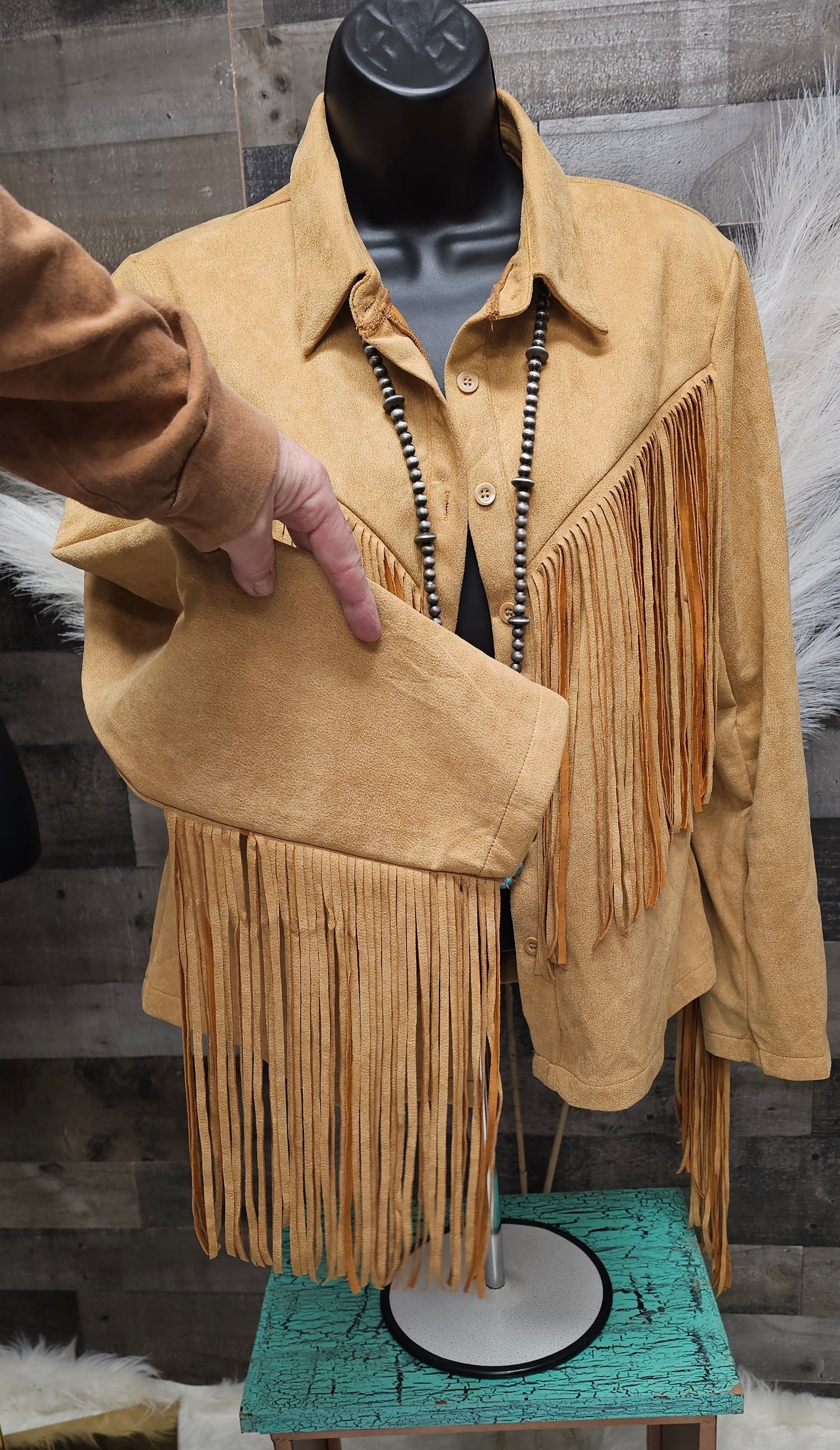 Ariel Western Style Fringe Jacket
