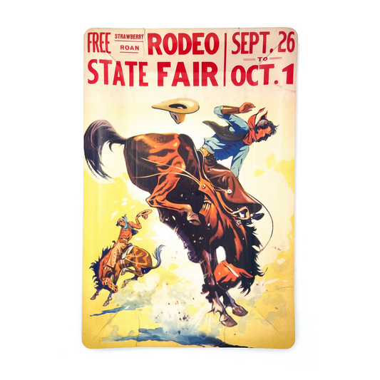 Rodeo Poster Paper Plates (Set of 8)