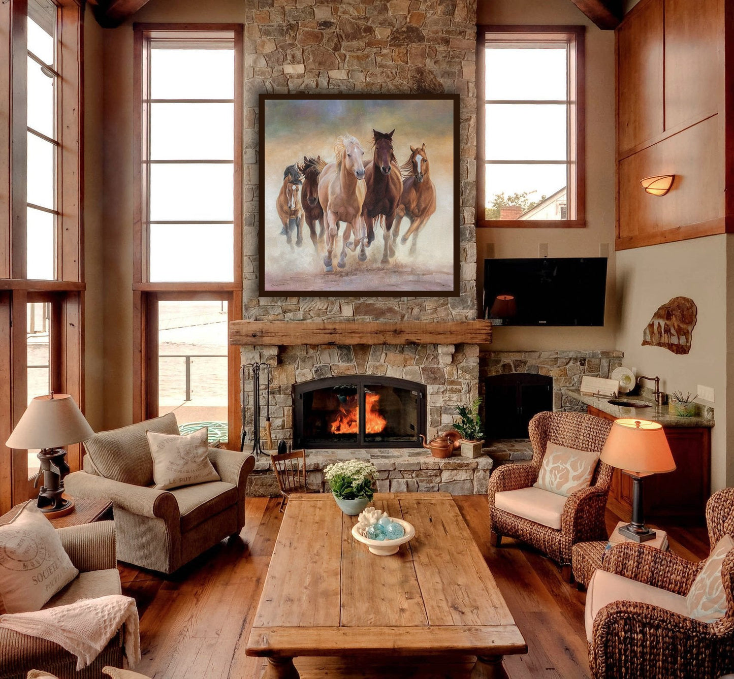 Running Wild - Limited Edition Canvas Giclee Print