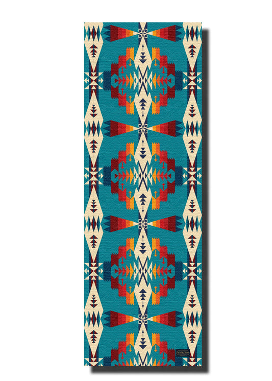 Pendleton x Yune Yoga Tucson Turquoise Mat 5mm by Yune Yoga