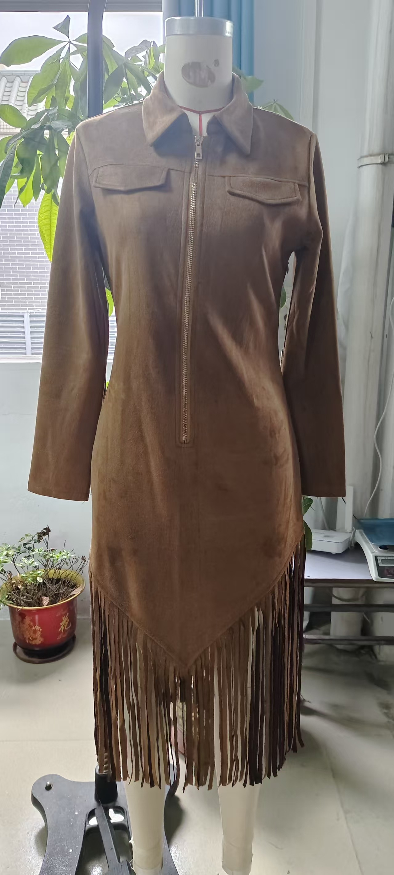 Jacksonhole Fringe Dress - choice of colors