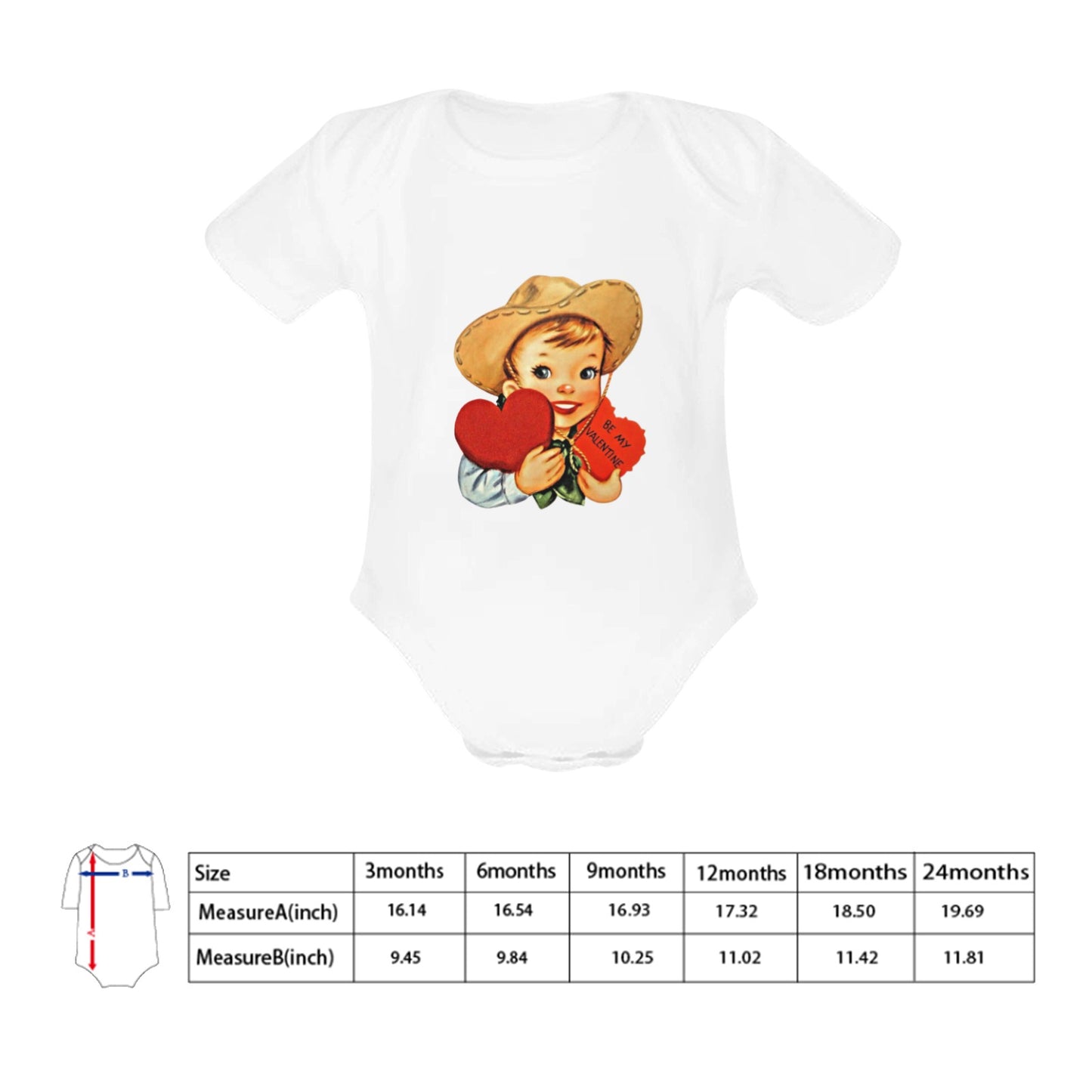 Mama's Valentine Baby Onesie Baby