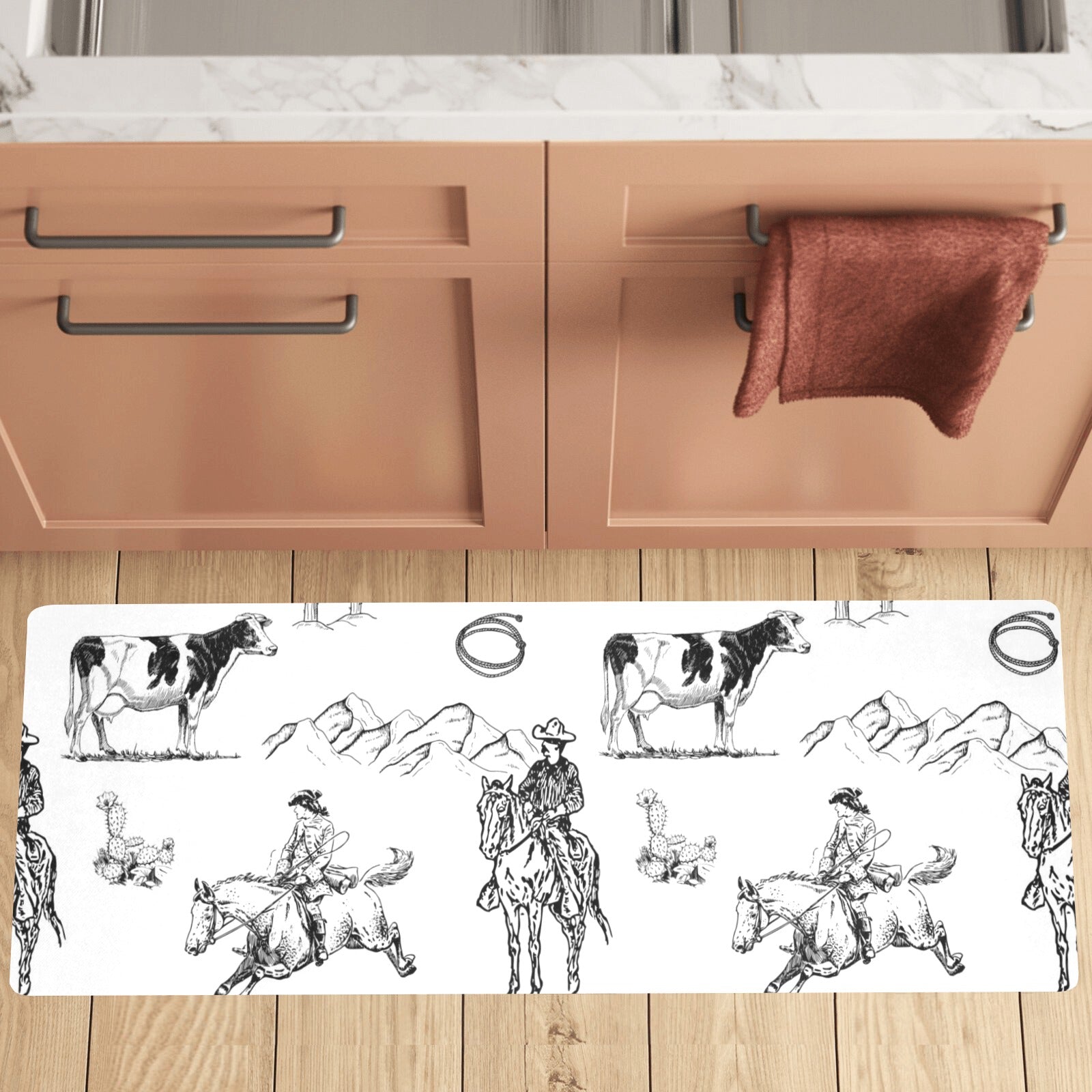 Ranch Life Long Kitchen Mat 48x17