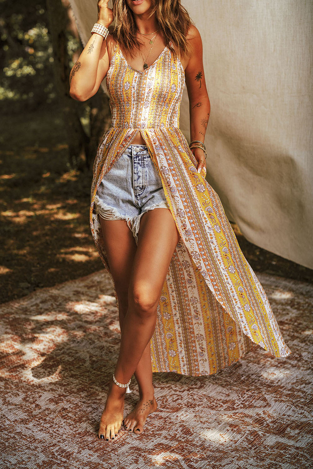 Boho Cowgirl Maxi Tank | Baha Ranch Western Wear