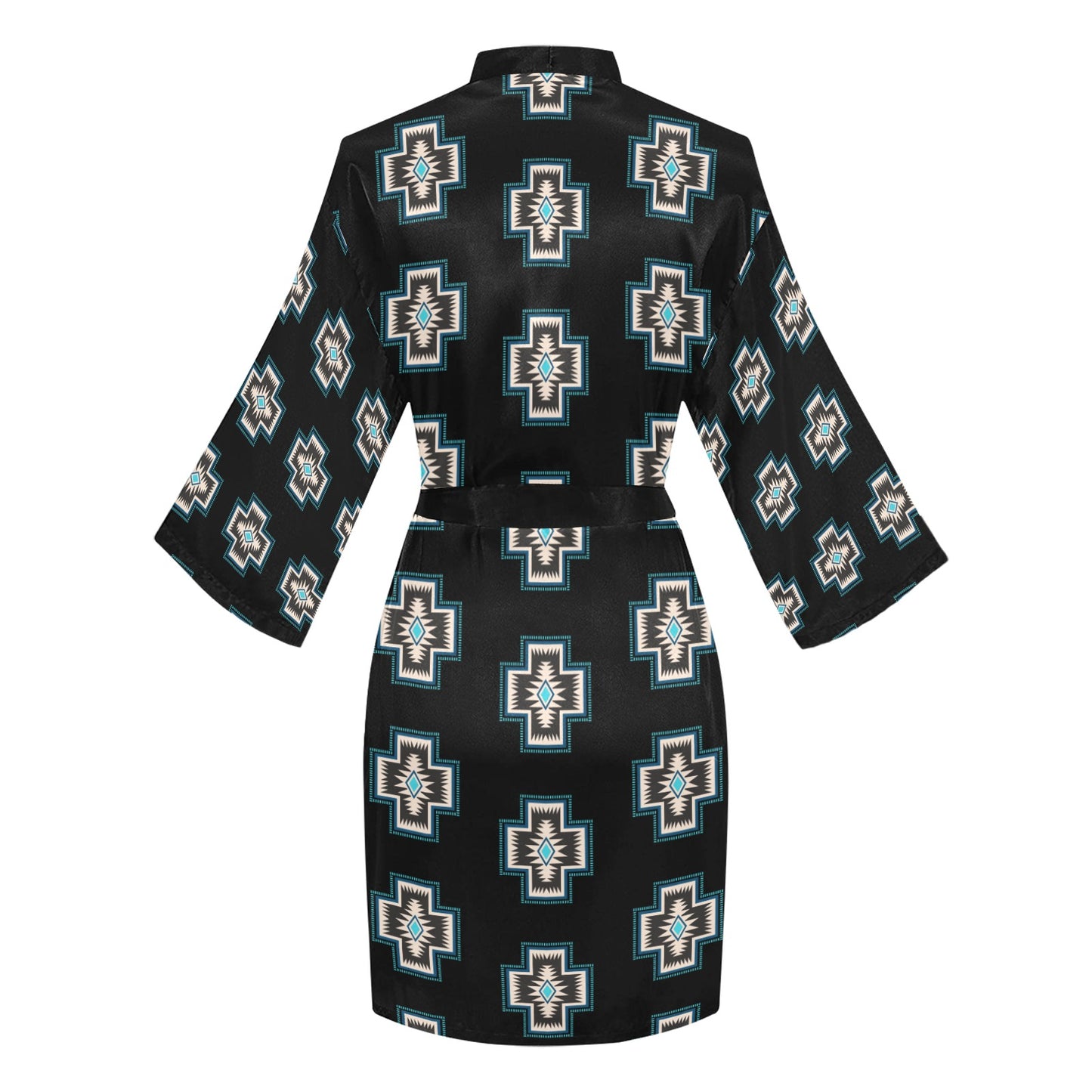 Southwestern Cross Women's Lounge Kimono Robe