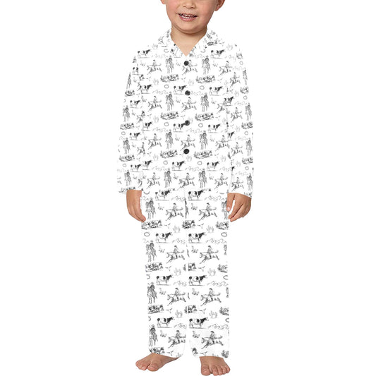 Ranch Life Boy's Western Pajama Set