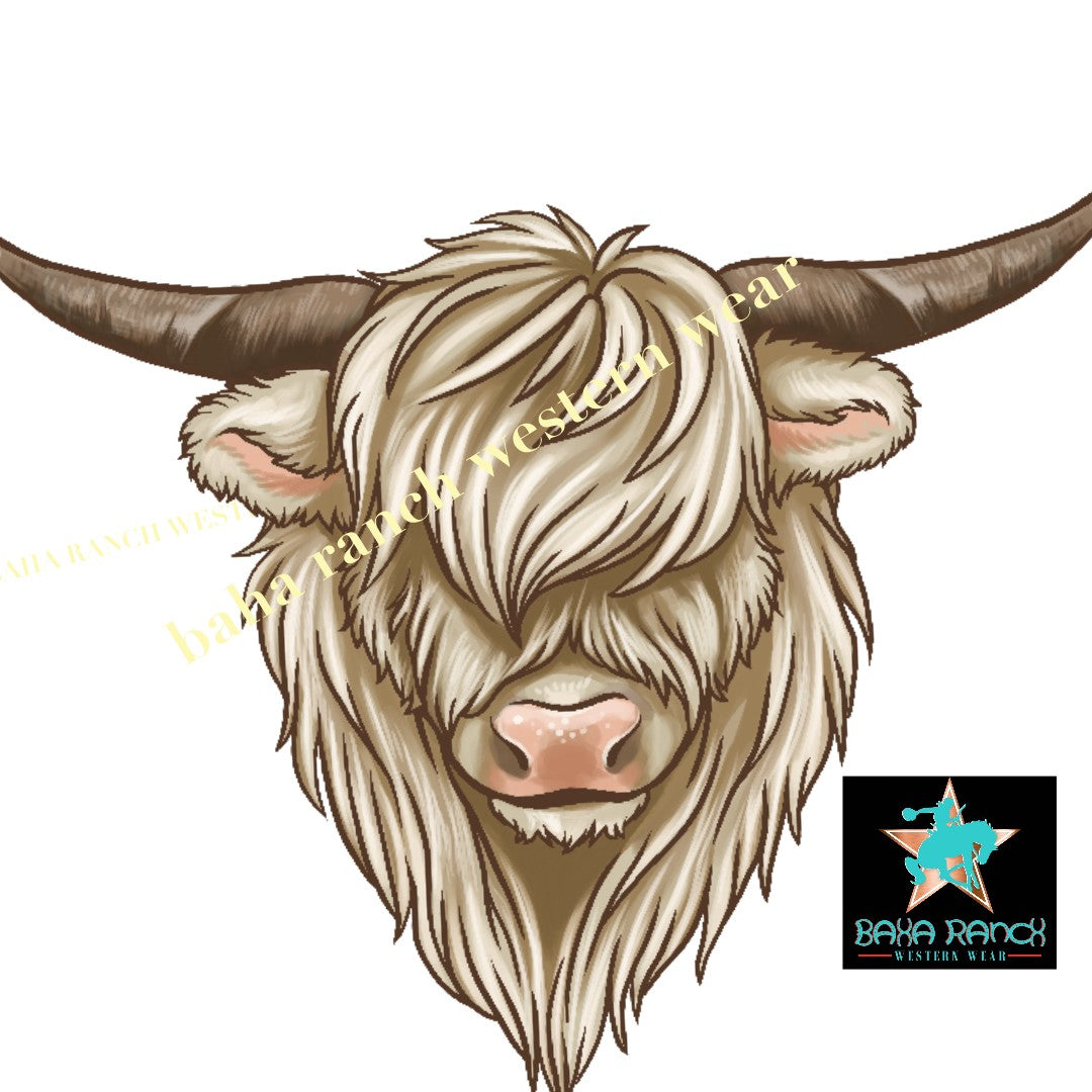 Yeehaw Highland Cow Bikini - #bk, #swimming, #swimsuit, beach, bikini, bikini bottom, bikini top, bikinis, highland, highland cow, highland cows, swim suit - - Baha Ranch Western Wear