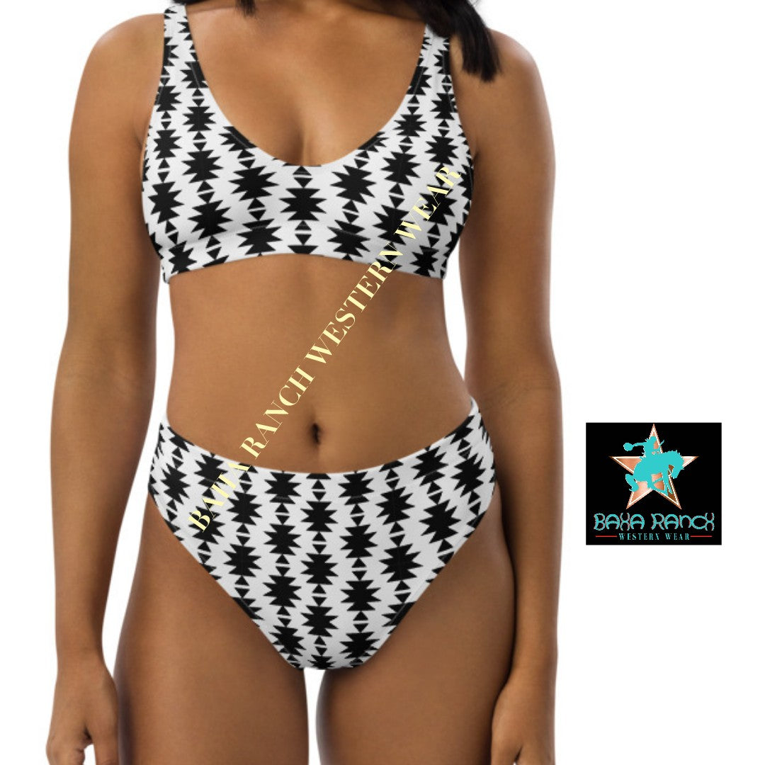 Yeehaw White Aztec Bikini - #bk, #swimmingsuit, #swimsuit, #westernswimsuit, aztec, aztec print, bikini, bikini swim suit, bikini swim wear, cowgirl, southwestern, swim, swim suit, swim suits, swim waer, swim wear, swim wera, swimming, swimming suit, swimming suits, swimmingsuits, swimsui, swimsuits, swimsuts, swimwaer, swimwear, western, white sweatshirt - - Baha Ranch Western Wear