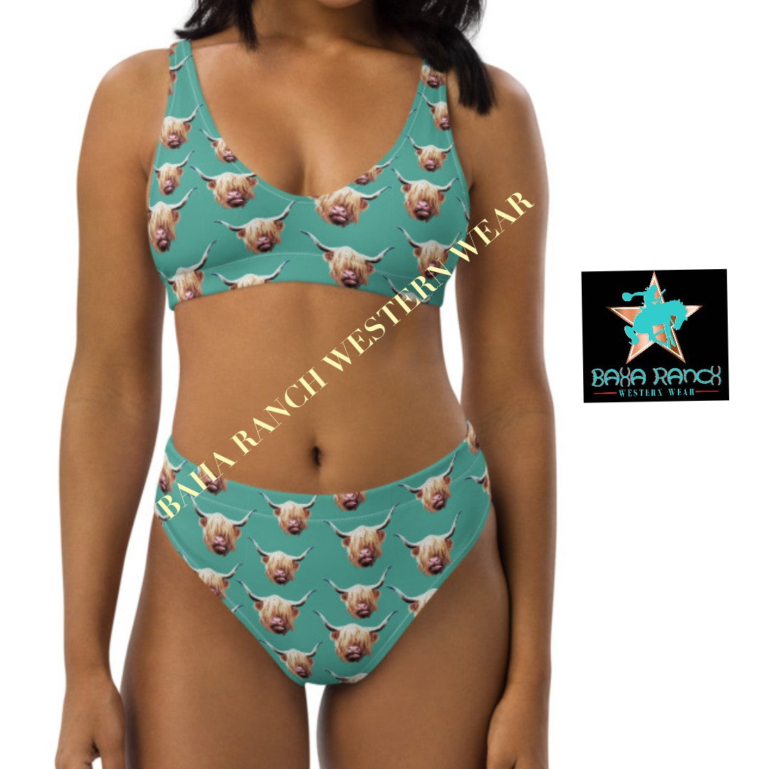 Yeehaw Highland Cow Bikini - #bk, #swim, #swimmingsuit, #westernswimsuit, bikini, bikini swim suit, bikini swim wear, cowgirl, cows, highland, highland cow, highland cows, highlandcows, highlander, highlanders, highlands, southwestern, swim suit, swim suits, swim waer, swim wear, swimming, swimming suit, swimming suits, swimmingsuits, swimsui, swimsuit, swimsuits, swimsuts, swimwaer, swimwear, turquoise, turquoise swim suit, western, white swim suit, white swimsuit - - Baha Ranch Western Wear