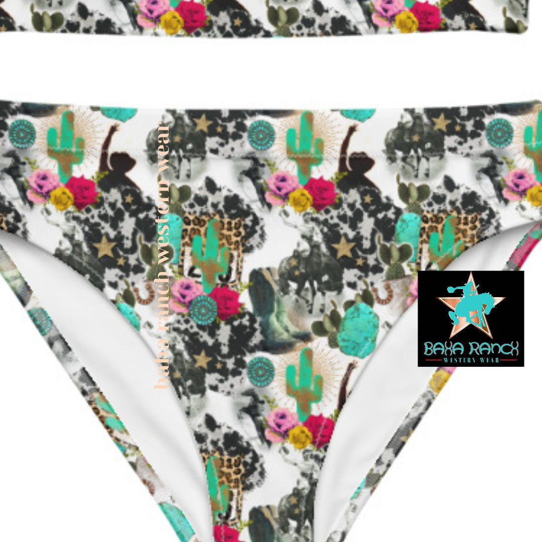 Yeehaw Funky Cowgirl Collage Bikini - #bk, #swim, #swimmingsuit, #westernbikini, #westernswimsuit, bikini, bikini bottm, bikini bottom, bikini set, bikini suit, bikini swim suit, bikini swim wear, bikini top, bikinis, collage, cowboy, cowgirl, funky, swim suit, swim suits, swim waer, swim wear, swim wera, swimming, swimming suit, swimming suits, swimmingsuits, swimsui, swimsuit, swimsuits, swimsuts, swimwaer, swimwear - - Baha Ranch Western Wear