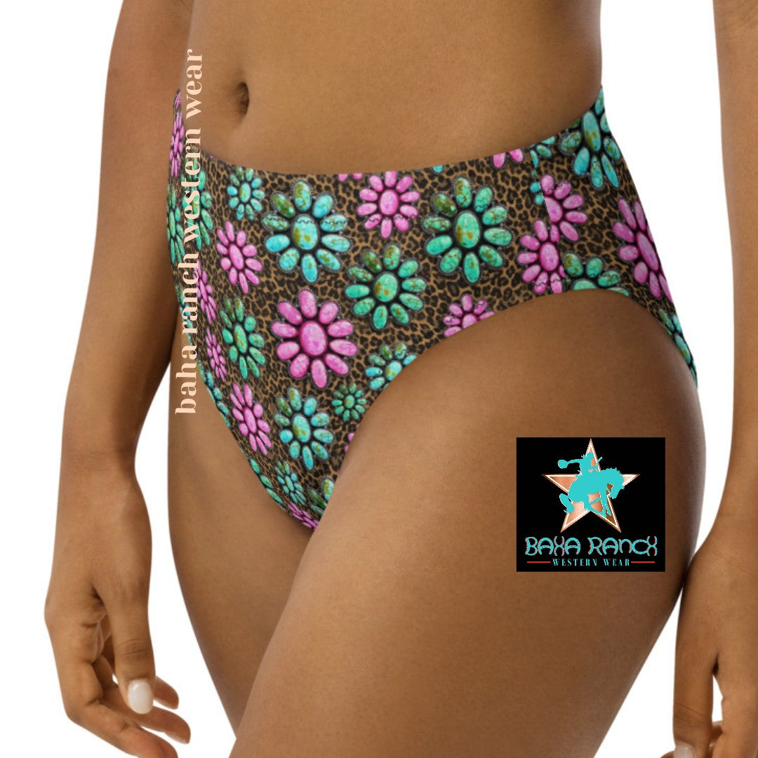 Yeehaw Pink Turquoise Cowgirl Bikini Bottom - #bkbottom, #swimmingsuit, #westernswimsuit, bikini bottom, bikini swim suit, bikini swim wear, cowgirl, pink turquoise, southwestern, swim, swim suit, swim suits, swim waer, swim wear, swim wera, swimming, swimming suit, swimming suits, swimmingsuits, swimsui, swimsuit, swimsuits, swimsuts, swimwaer, swimwear, turquoise, western - - Baha Ranch Western Wear