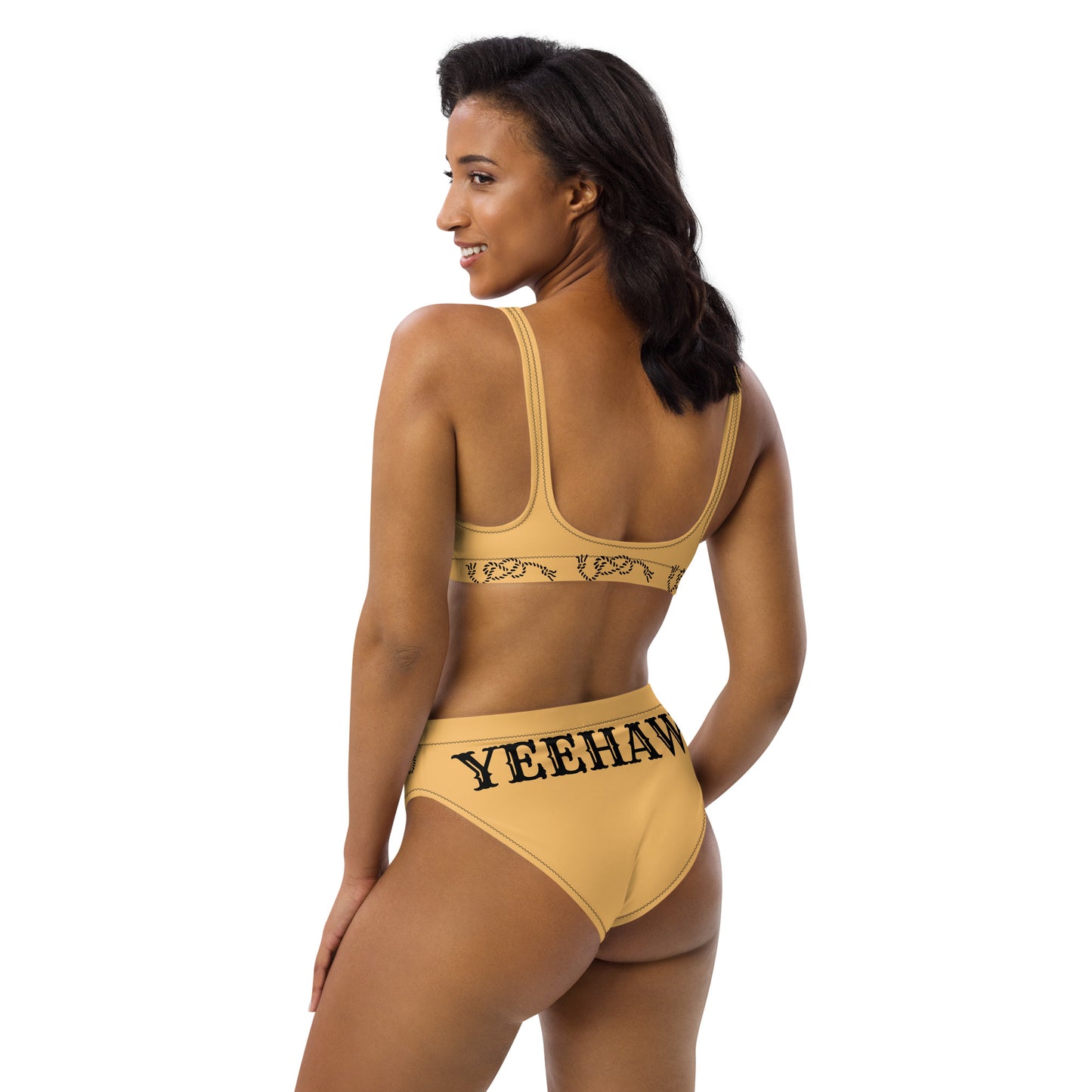 READY TO SHIP YEEHAW LET'S BE COWGIRLS BIKINI SIZE SMALL - #yeehaw, #yeehawbikini, #yeehawswimswear, AZTEC, BRONC, CASINO, COWBOY, COWGIRLS, longhorn, tooled, tooled leather, tooled leather print, vegas, VINTAGE, western, yeehaw bikini, yeehaw print, yeehaw swimsuit - - Baha Ranch Western Wear