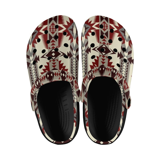 New Southwestern Aztec Clog Shoes