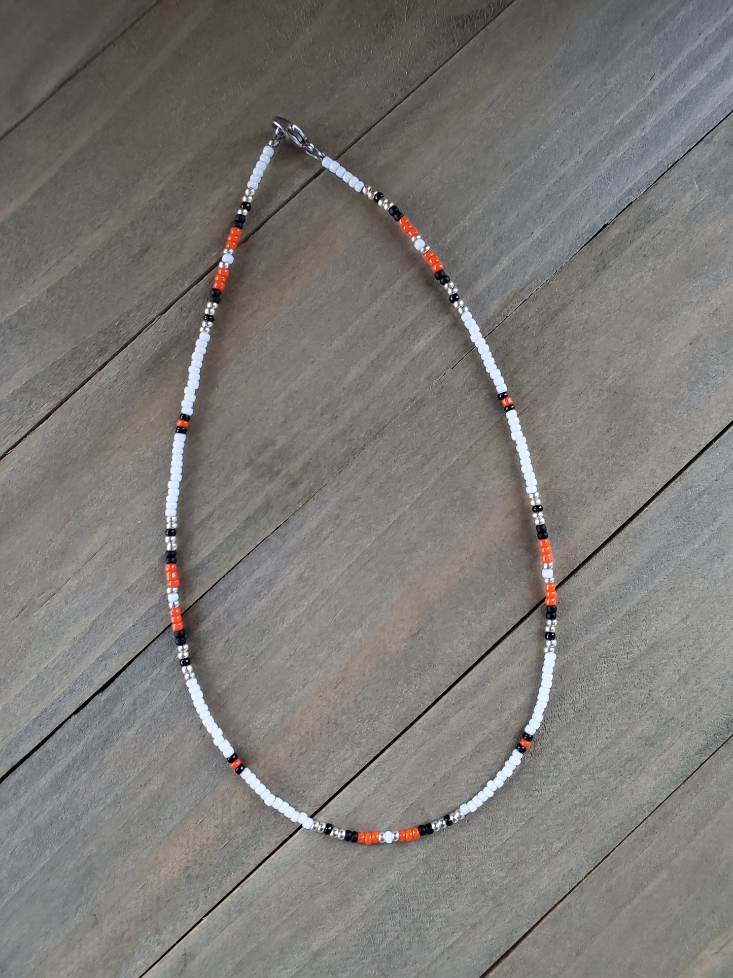 Homecoming Necklace - beaded, beads, choker, hoops, jewelry, native, necklace, southwestern, southwestern jewelry, southwestern necklace - - Baha Ranch Western Wear