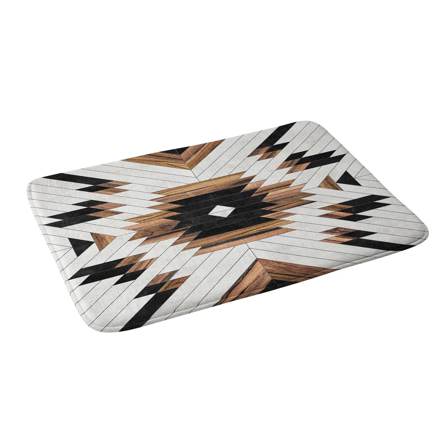 Southwestern Aztec Bath Mat