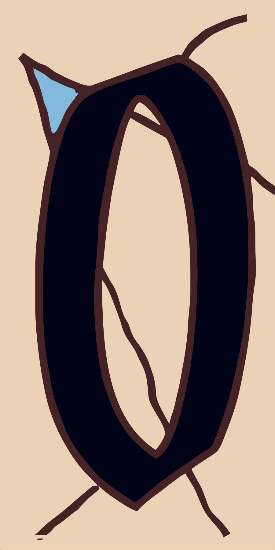 Southwest Adobe Sand House Number Tiles