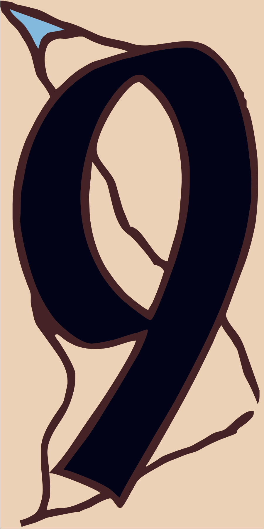 Southwest Adobe Sand House Number Tiles