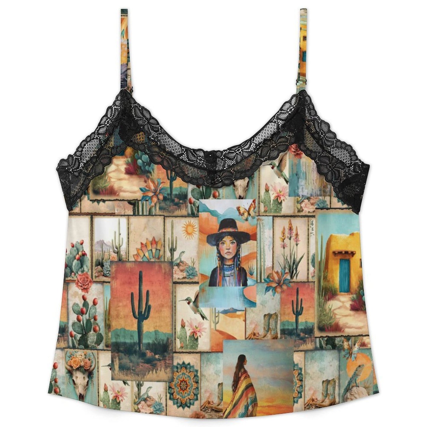 Baha Ranch Pictures of the Southwest Lace Pajama Set