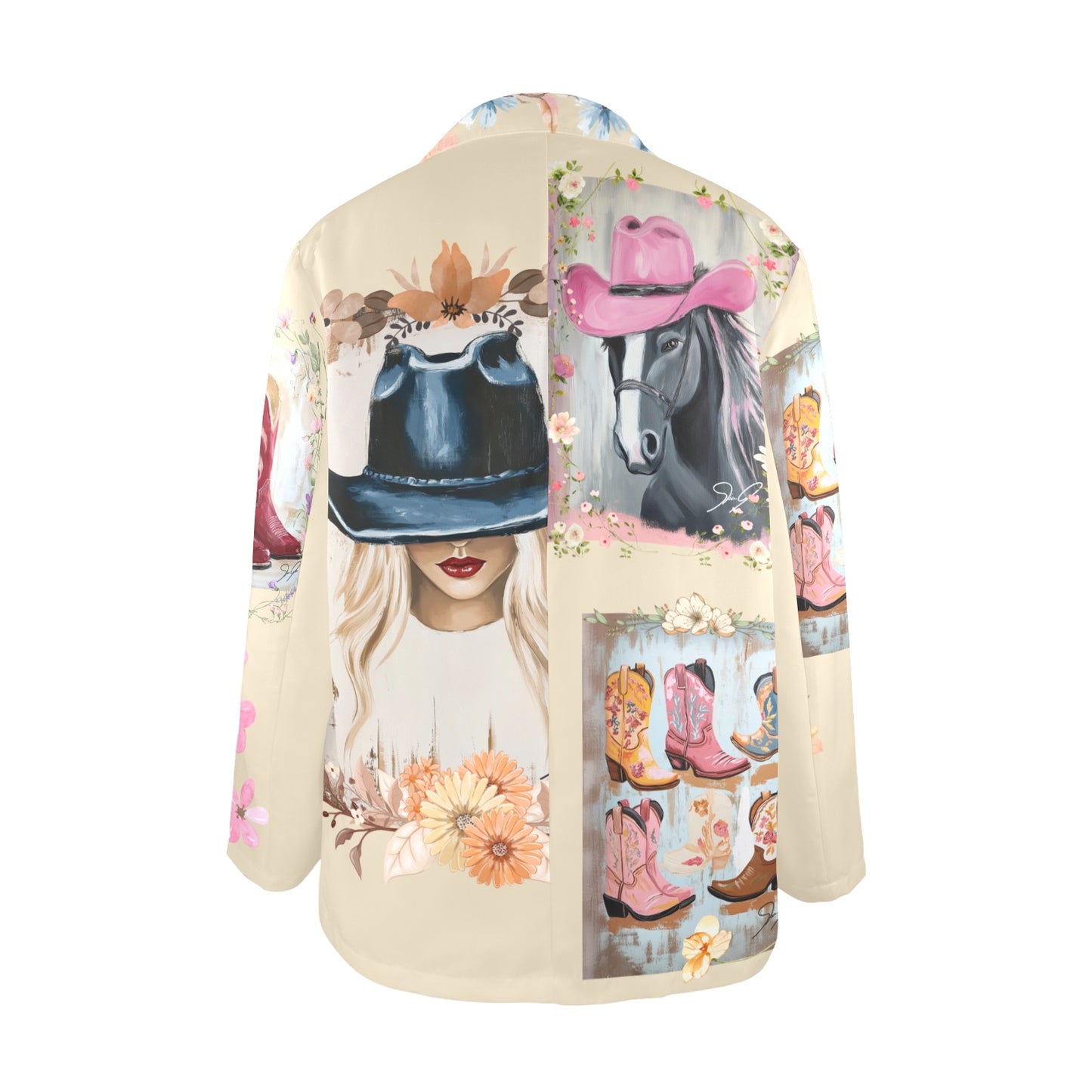 Danilo Painted Cowgirl Western Blazer