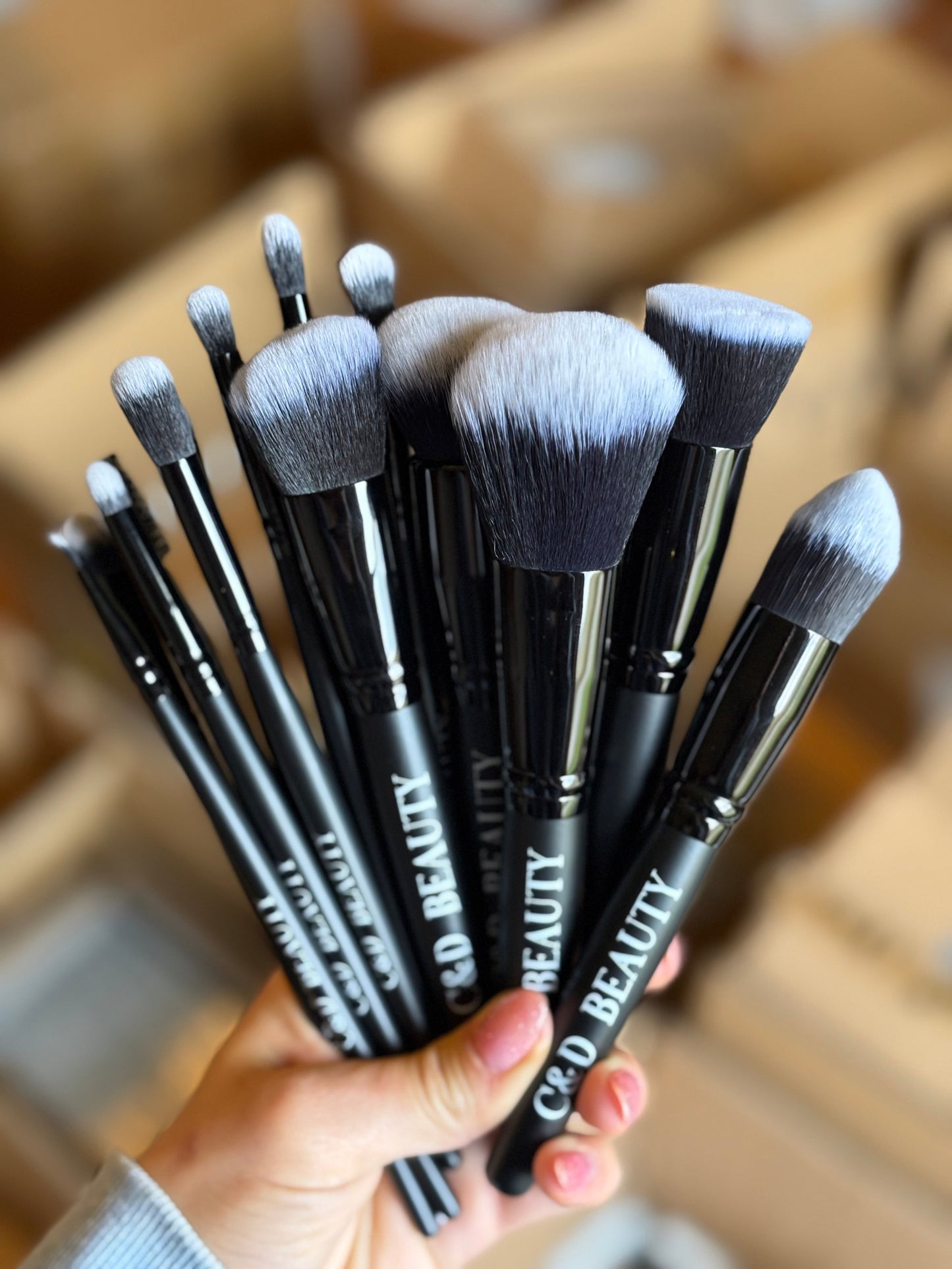 C & D Beauty Makeup Brush Set