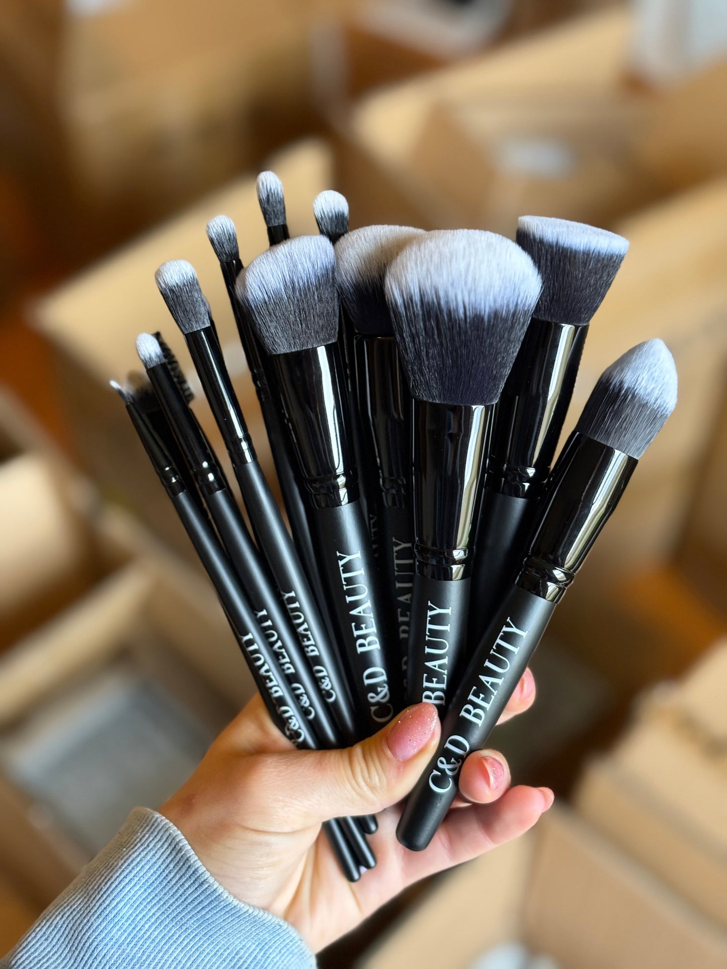 C & D Beauty Makeup Brush Set