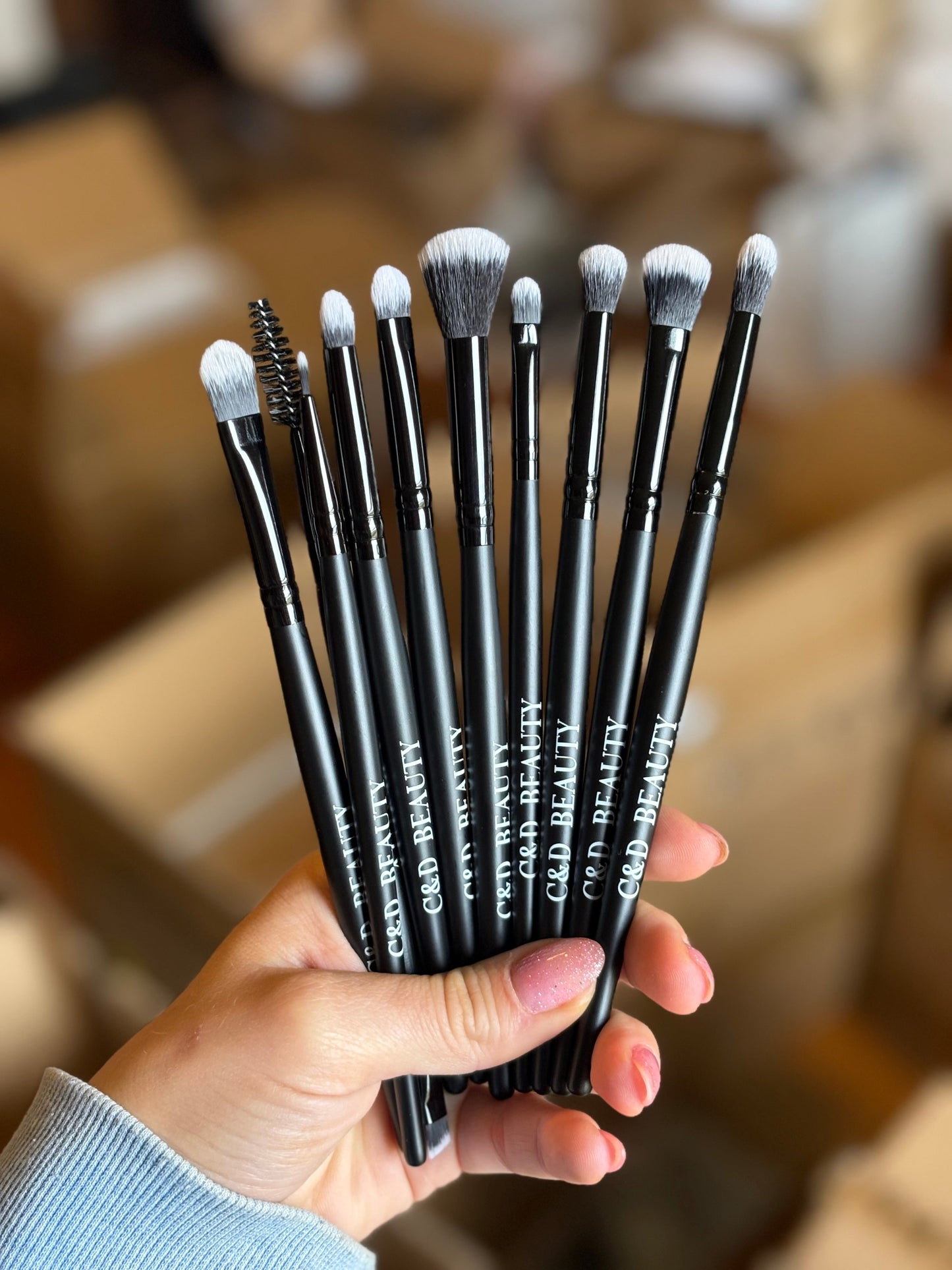 C & D Beauty Makeup Brush Set