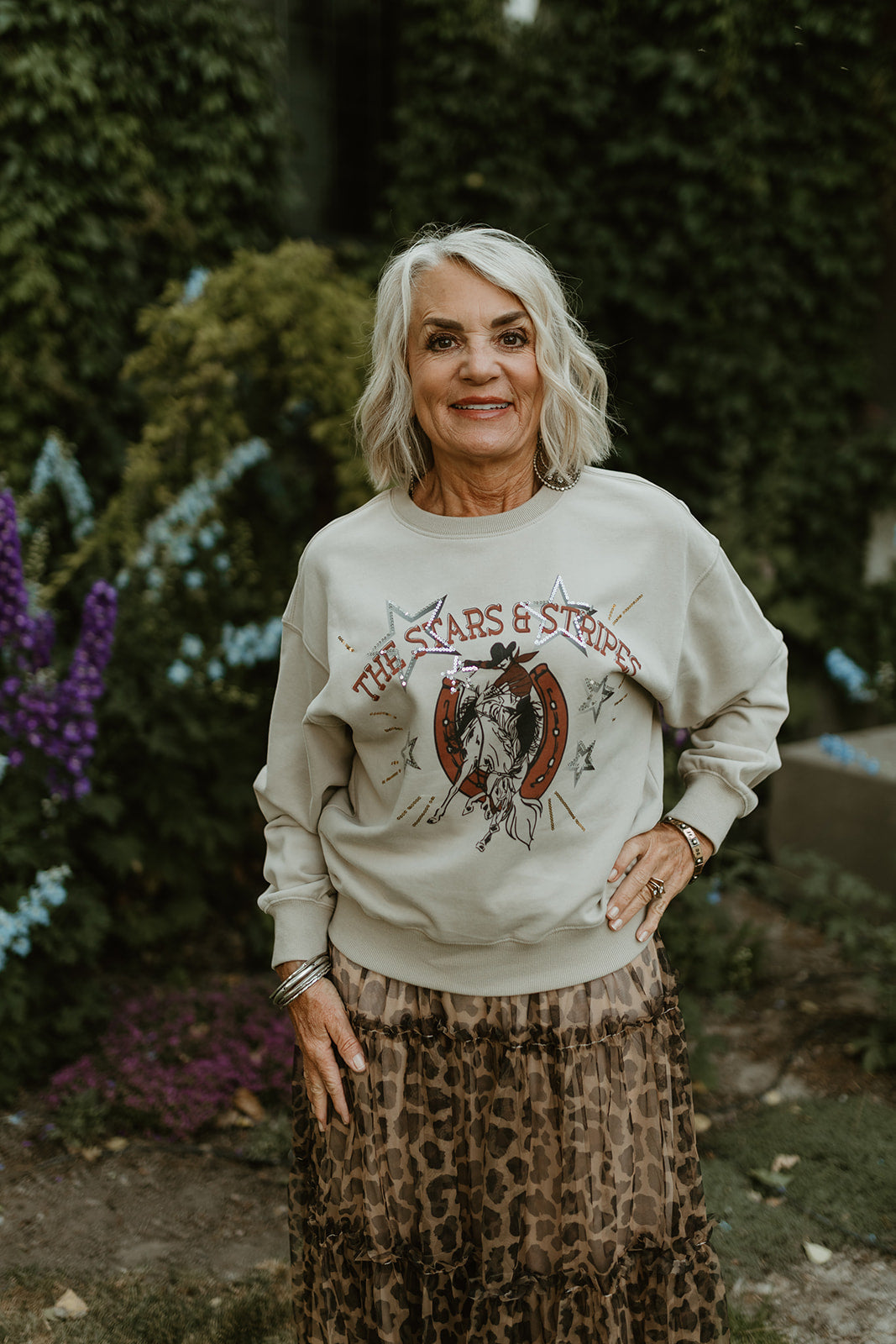 Rodeo Quincy Stars & Stripes Pullover