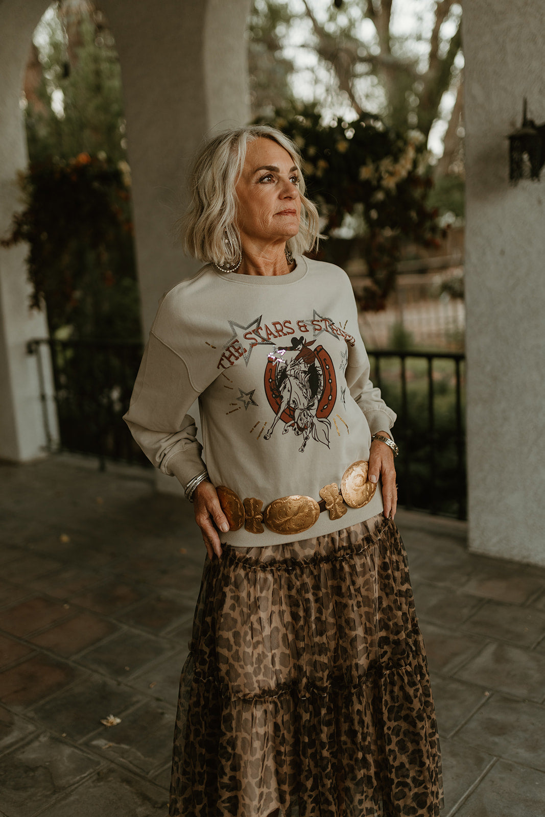 Rodeo Quincy Stars & Stripes Pullover