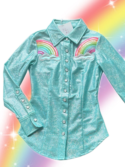 Mystical - Girls Pearl Snap Rodeo Shirt
