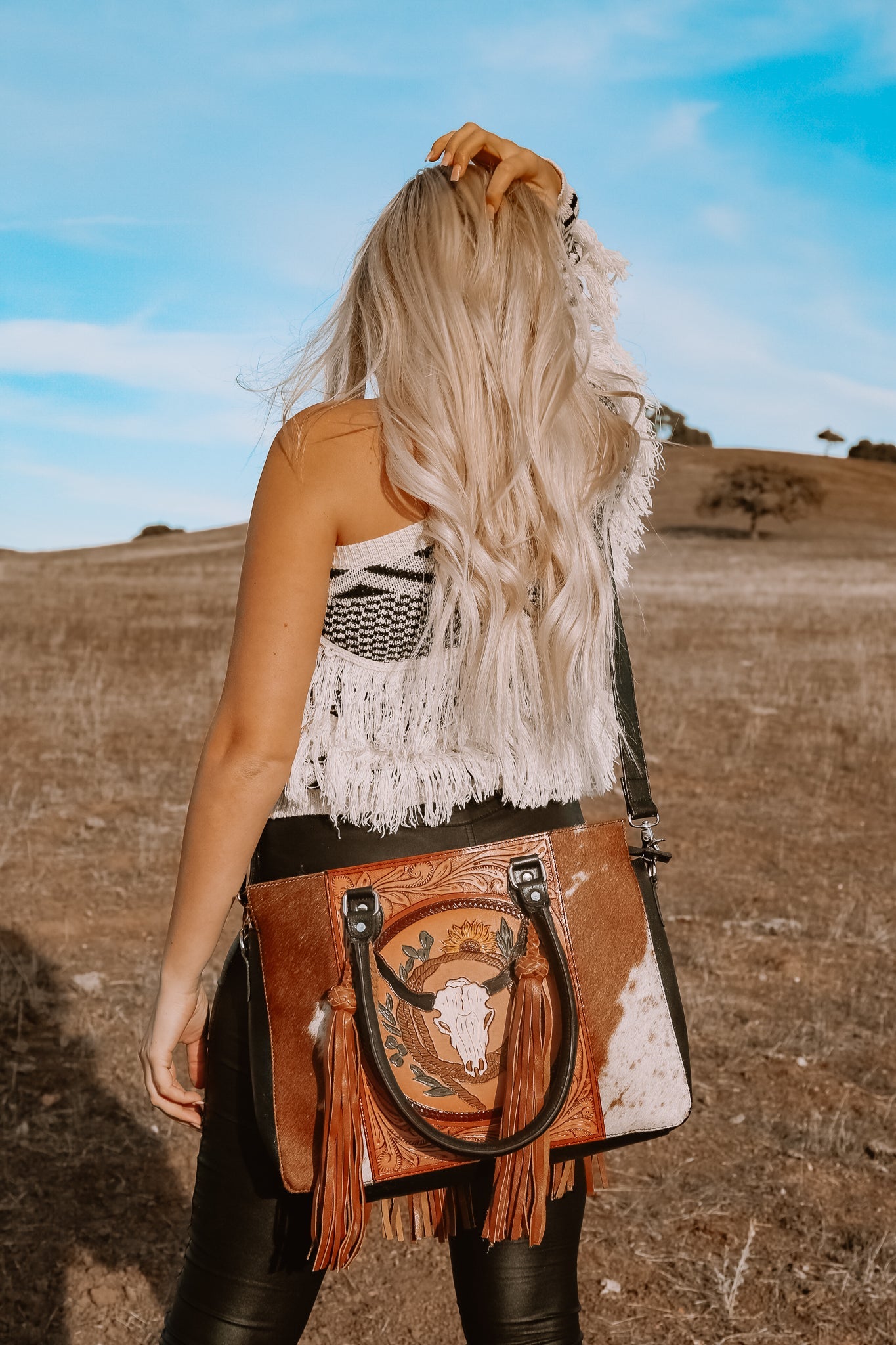 Life In The West Tote , A Haute Southern Hyde by Beth Marie Exclusive