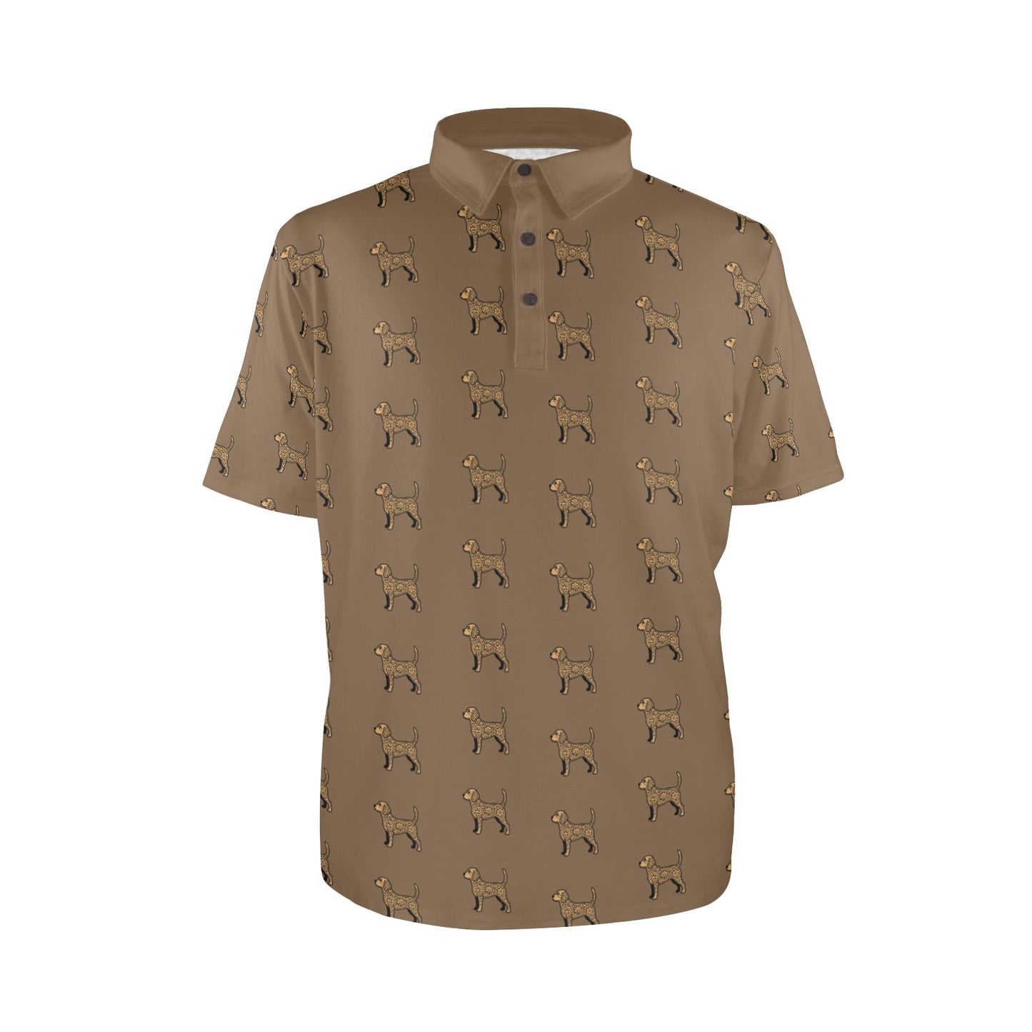 Baha Ranch Save the Beagles Men's Polo Style Shirt