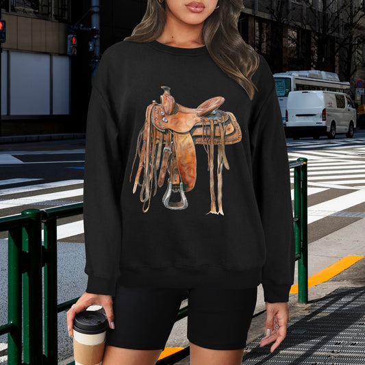 Saddle Up Western Sweatshirt