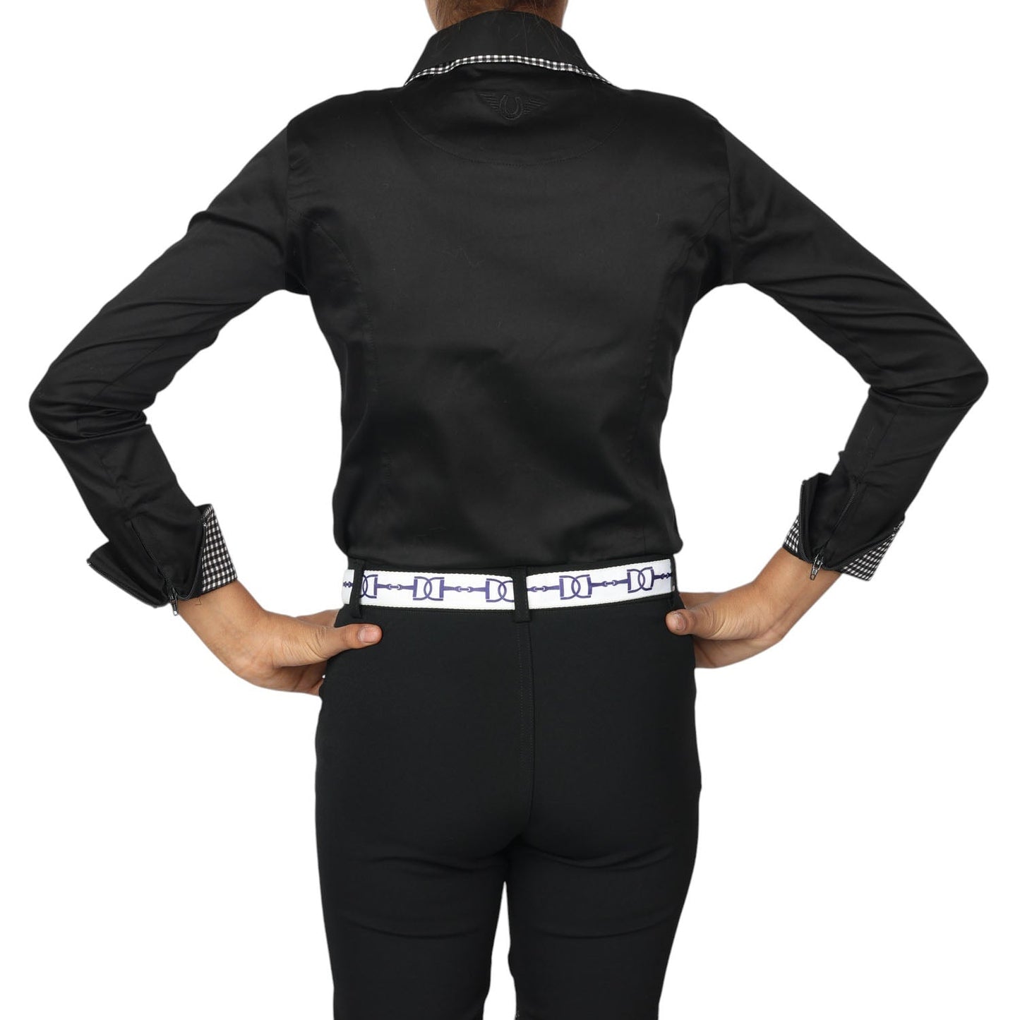 TuffRider Girls ADEY Double Collar Shirt