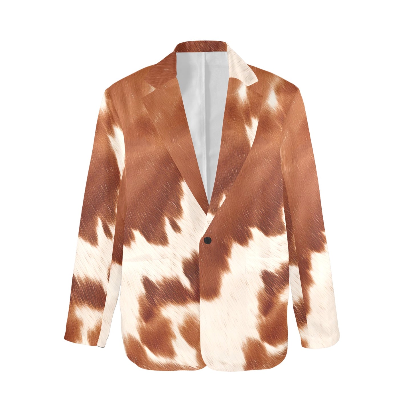 Cowhide Print blazer