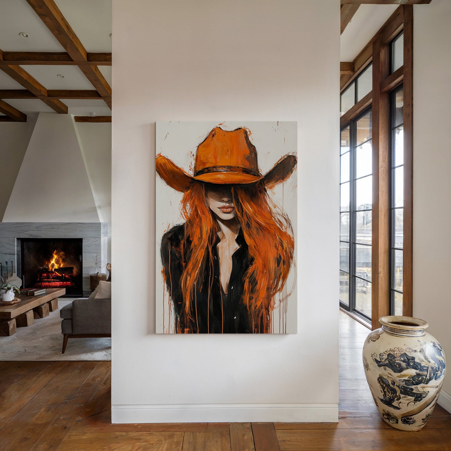 Copper Dust – Western Cowgirl Portrait