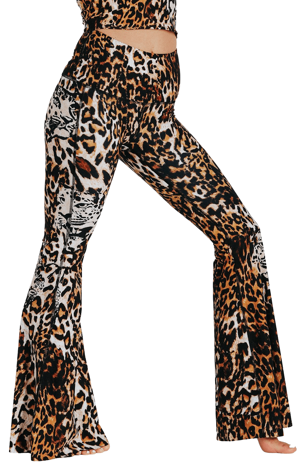 Wildcat Printed Bell Bottoms