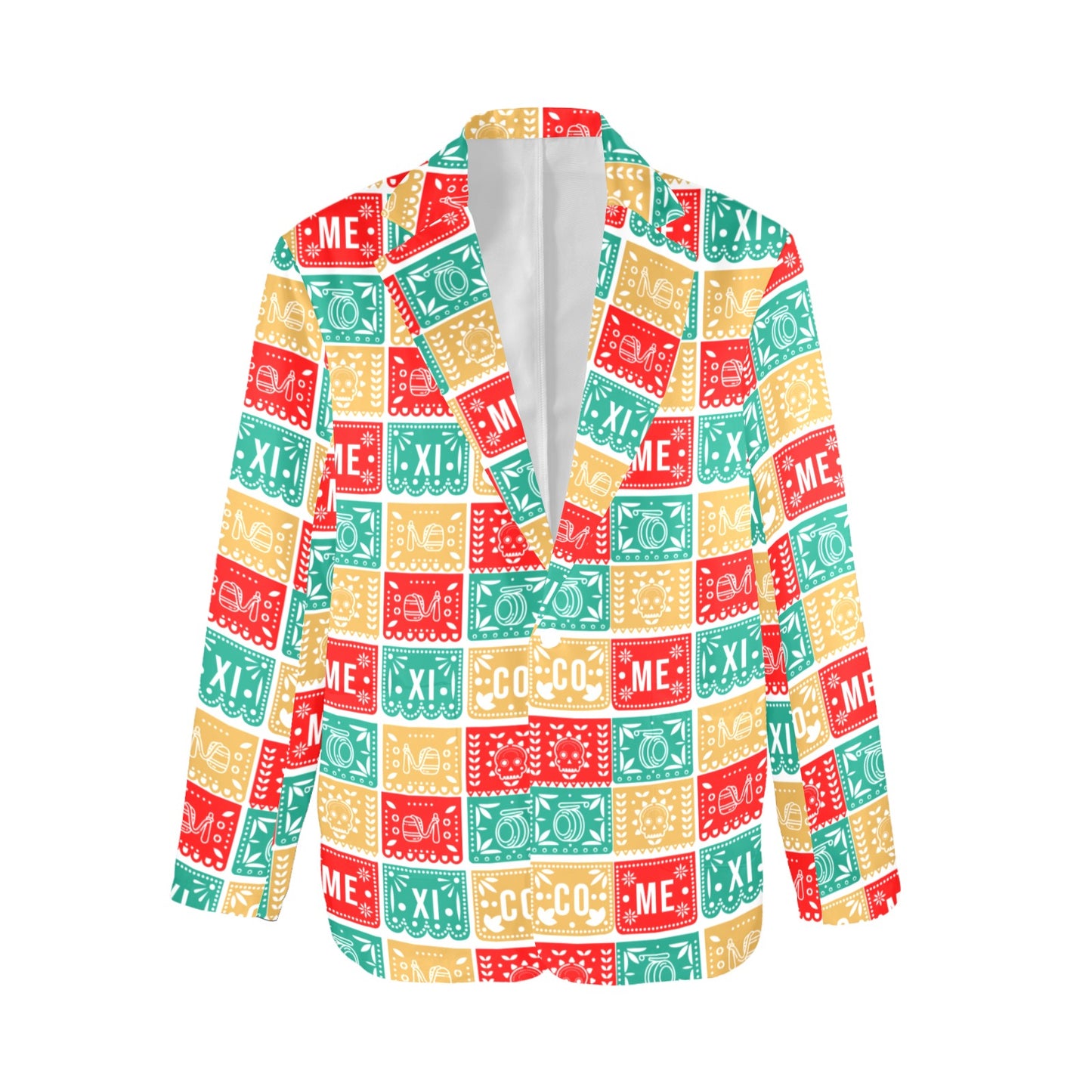 Colores De Mexico Picado Party Blazer