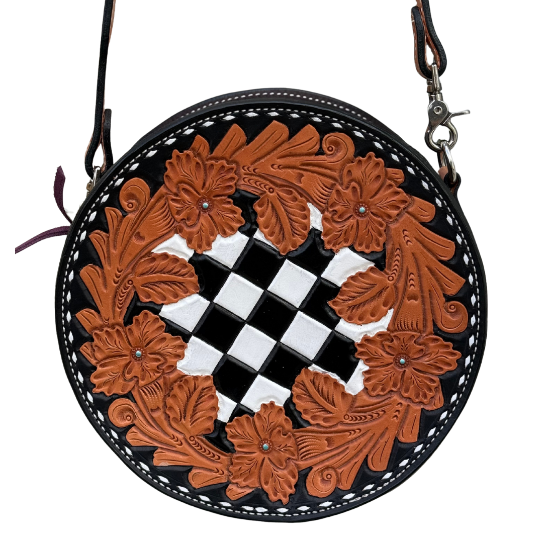 Alamo Saddlery 11" Canteen- Checkered