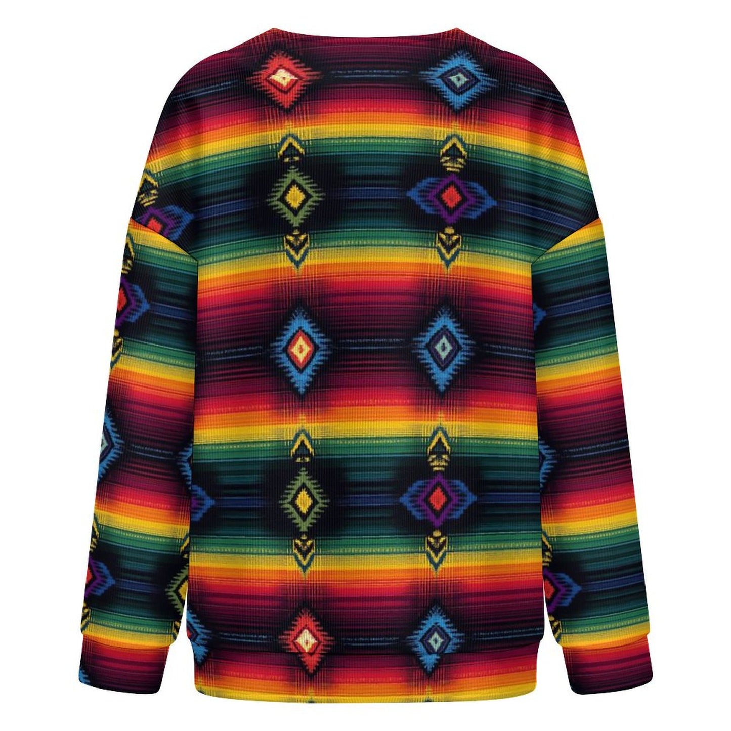 Colores de Mexico Serape Drop Shoulder Cardigan