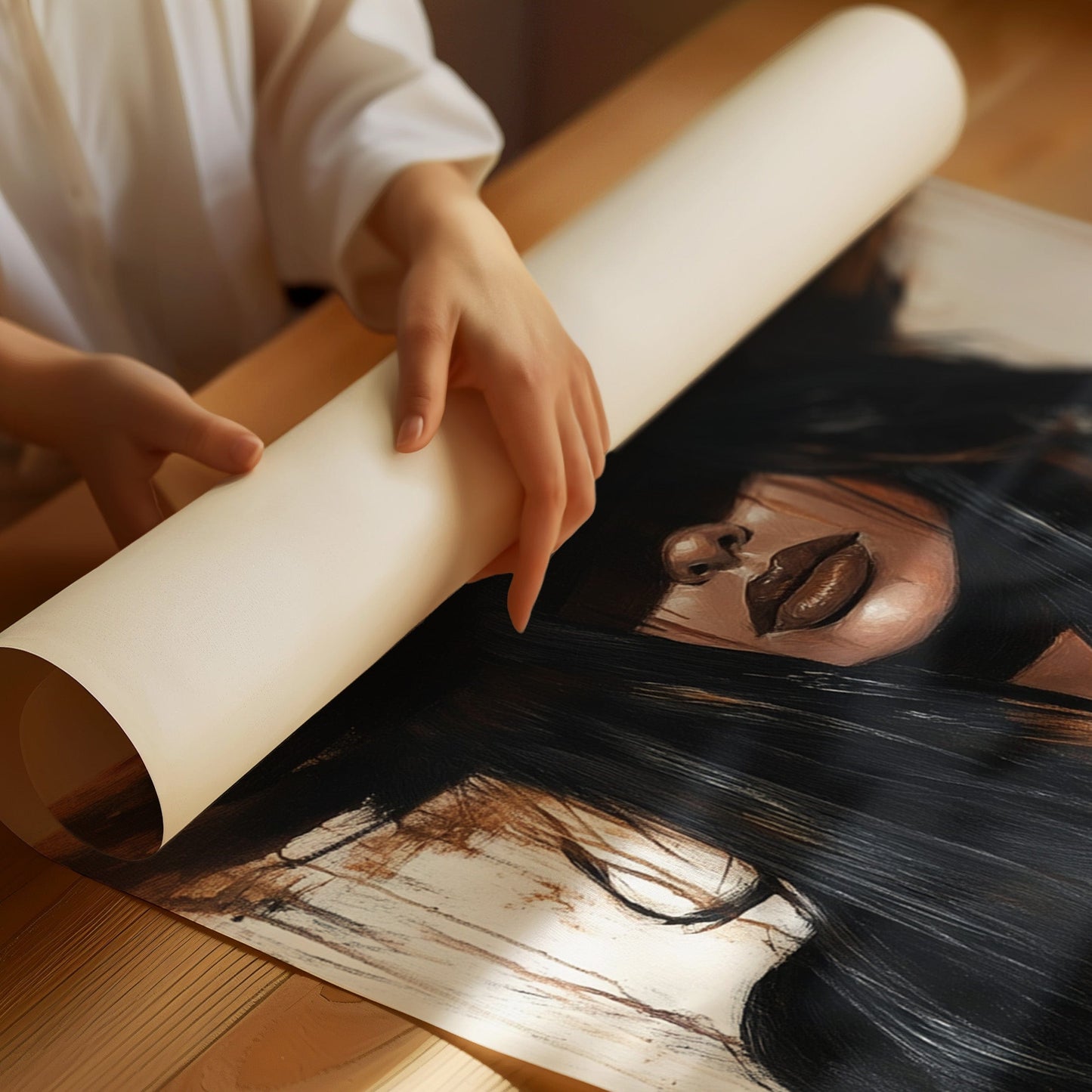 Midnight Dust – Western Cowgirl Wall Art