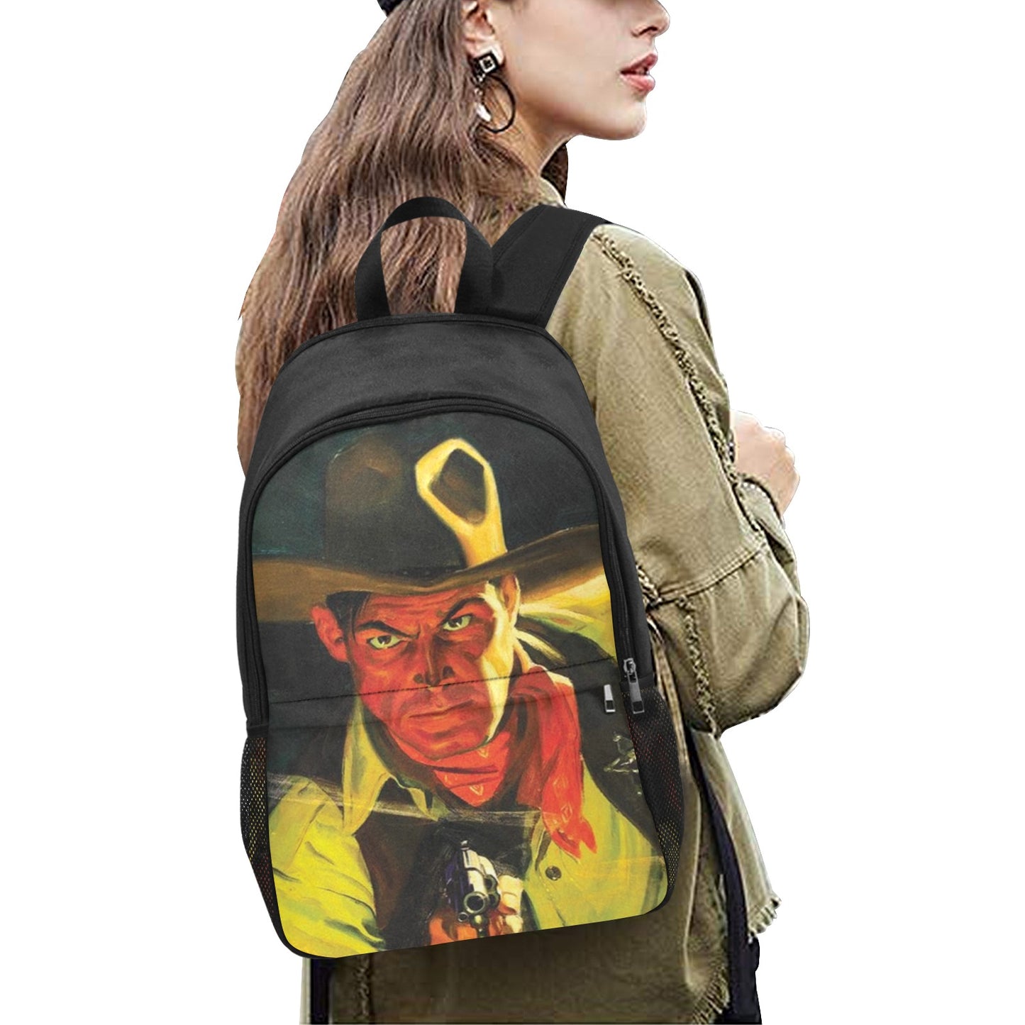 Wanted Cowboy Backpack