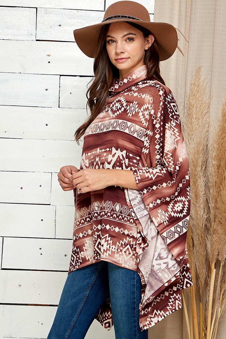 Bohemian Aztec Poncho