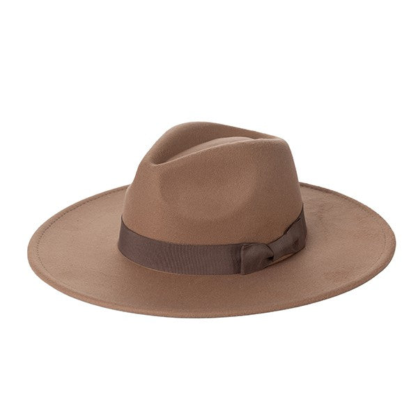 Wide Brim Fedora Hat choice of colors