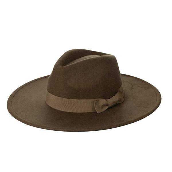 Fedora the WESTERNER Chocolate Brown Wide Brim Hat Men Fedora Hat