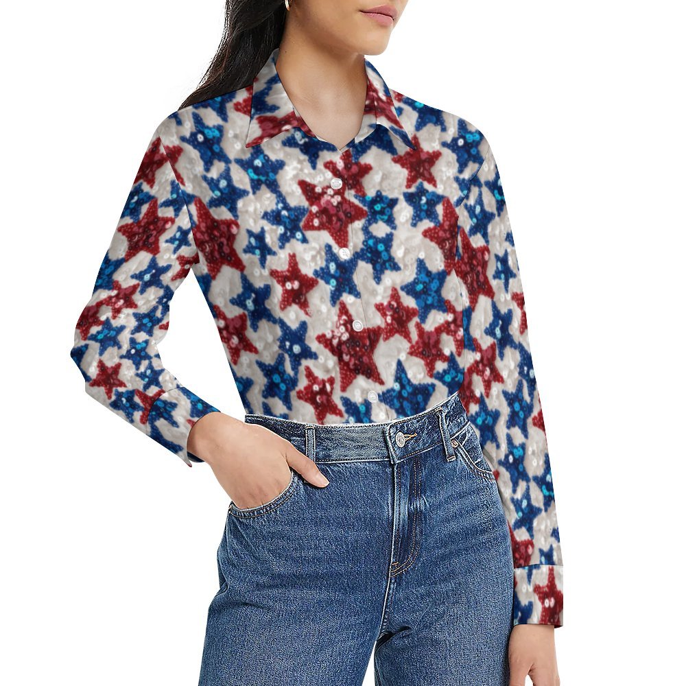 All Stars Long Sleeve Button Up Shirt