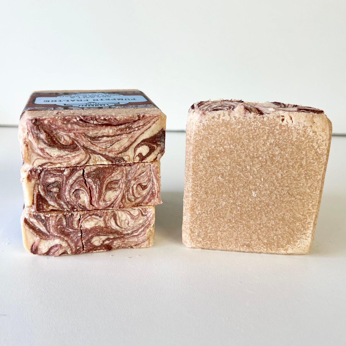 Farmhouse Lather Pumpkin Praline Sea Salt Bar