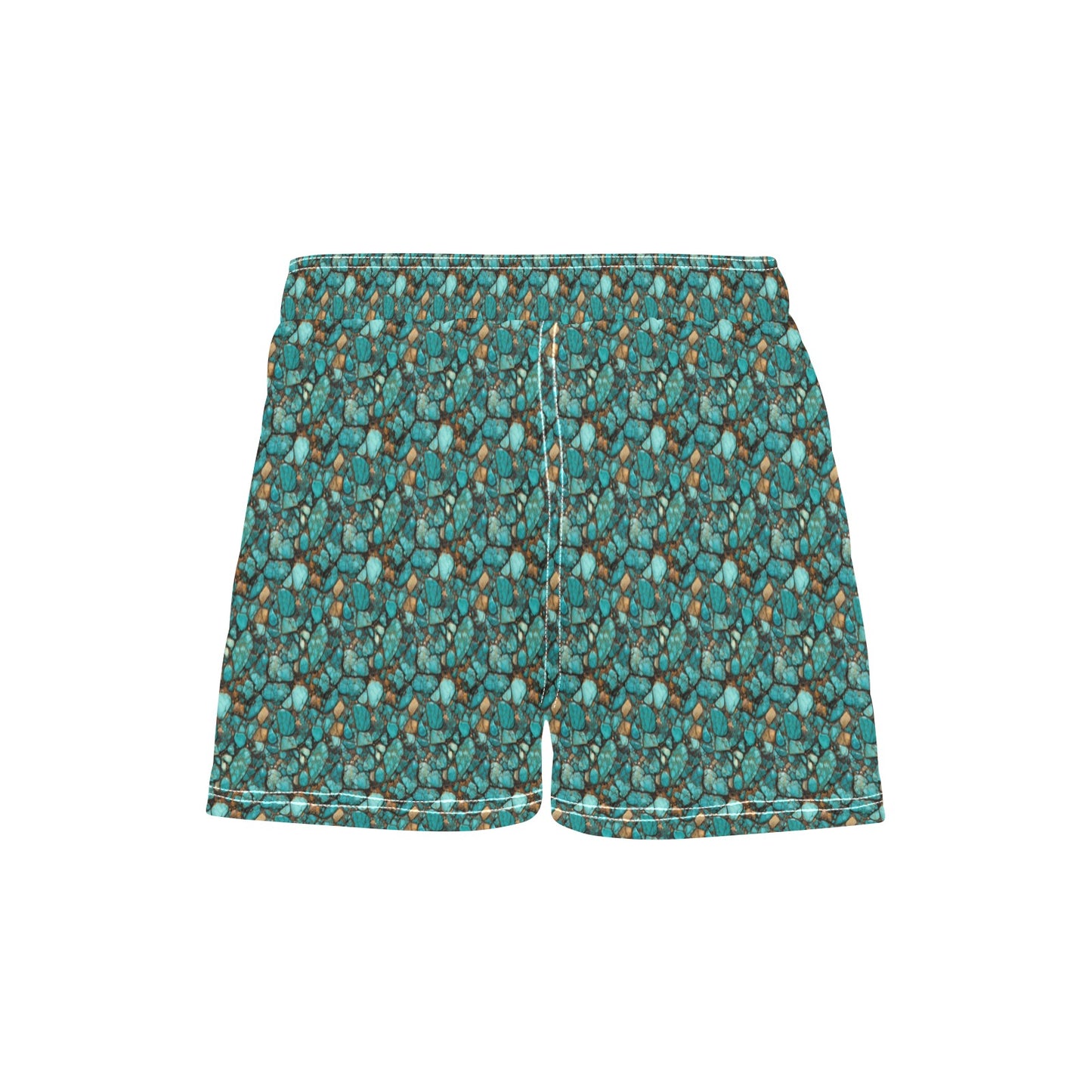 Women's All Turquoise Beach Board Shorts
