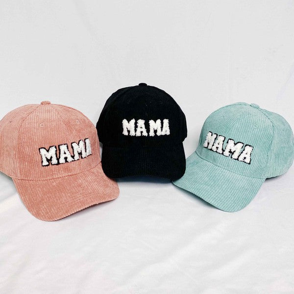 Corduroy Mama Ball Cap choice of colors