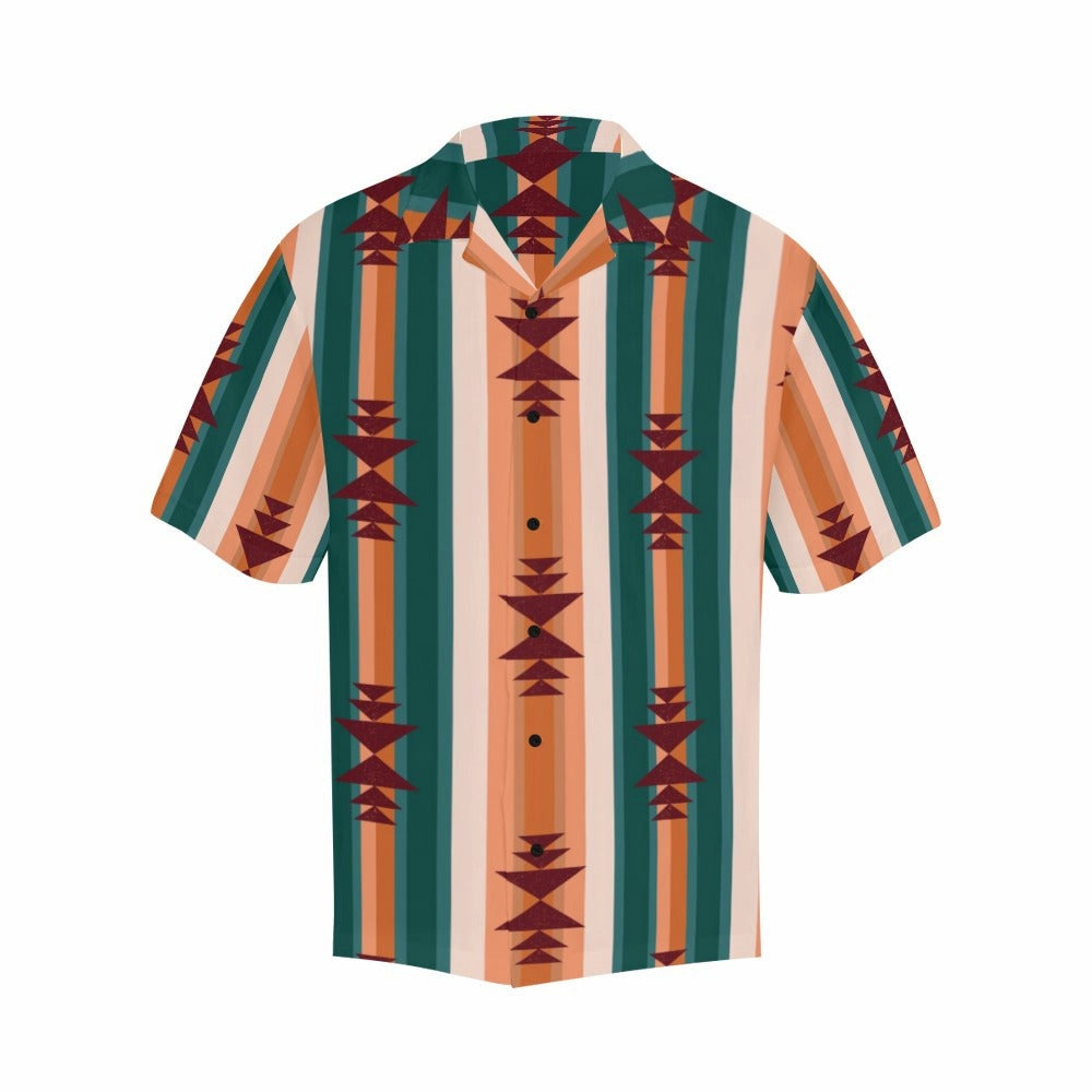 Cocoa Aztec Men's Western Camp Shirt