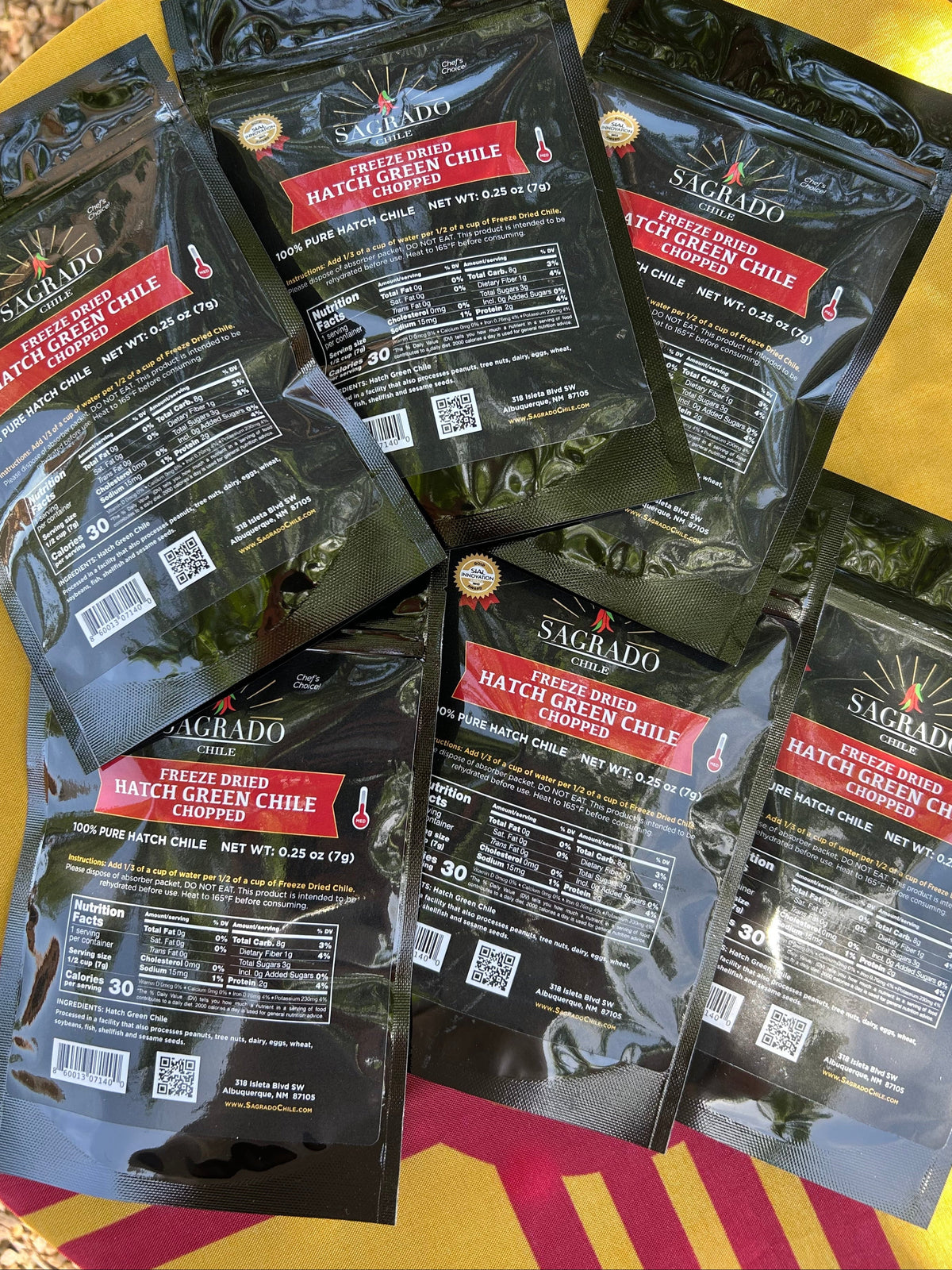 Freeze Dried Diced Hatch Chile